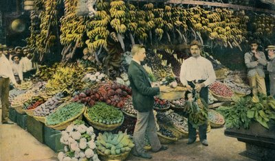 Kubański sklep z owocami, ok. 1910 r. autorstwa Unbekannt