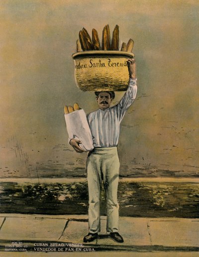 Sprzedawca chleba kubańskiego, ok. 1920 r. autorstwa Unbekannt