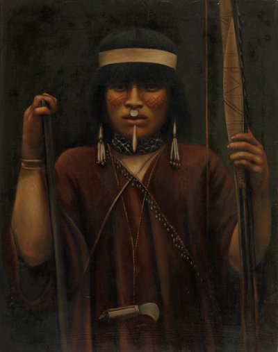 Indian Cunivo, ca. 1890-1892. autorstwa Unbekannt