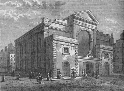 Kaplica Curzona, Mayfair, Westminster, Londyn, c1875 1878 autorstwa Unbekannt