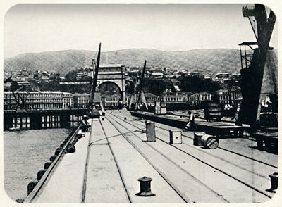 Przystań celna, Valparaiso, 1911 autorstwa Unbekannt