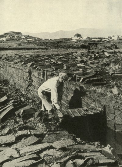 Cięcie Turves, c1948. autorstwa Unbekannt