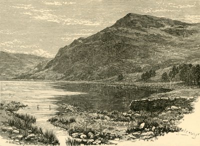 Jezioro Cwm Buchan i Craig-Y-Saith, 1898. autorstwa Unbekannt