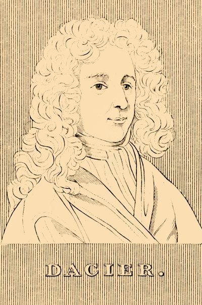 Dacier, 1651-1722, 1830. autorstwa Unbekannt
