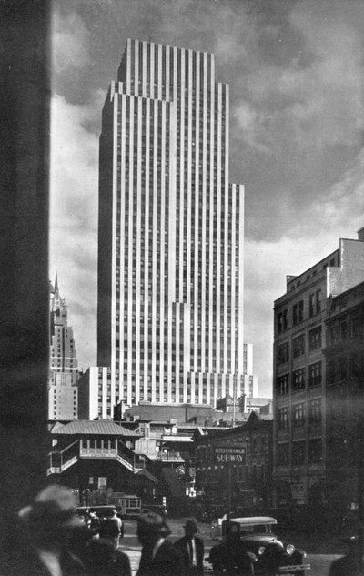 Daily News Building, Nowy Jork, 1933 autorstwa Unbekannt