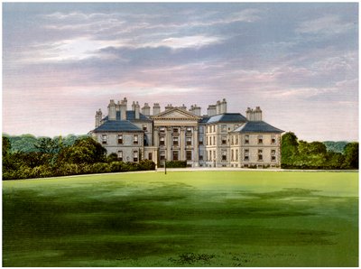 Pałac Dalkeith, Edynburg, Szkocja, dom księcia Buccleuch, ok. 1880 r. autorstwa Unbekannt