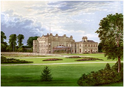 Dalton Hall, niedaleko Beverley, Yorkshire, dom Lorda Hothama, ok. 1880 autorstwa Unbekannt