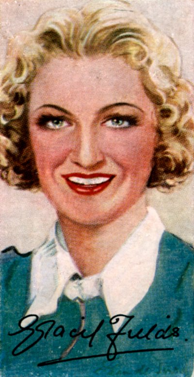 Dame Gracie Fields, 1898-1979, angielska piosenkarka i komik, XX wiek autorstwa Unbekannt