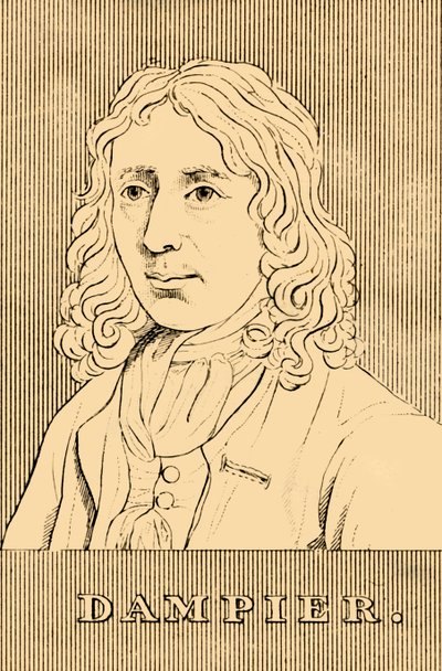 Dampier, 1651-1715, 1830. autorstwa Unbekannt