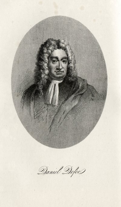 Daniel Defoe 1660-1731, XVIII wiek autorstwa Unbekannt