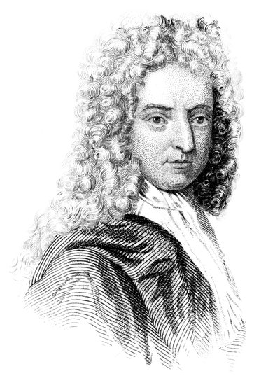 Daniel Defoe, angielski pisarz, dziennikarz i szpieg, ok. 1850 autorstwa Unbekannt