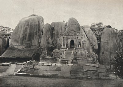 Isurumuniya - Skała - Vihara zbudowana przez króla Devanampiya Tissa w III wieku pne, 1926 autorstwa Unbekannt