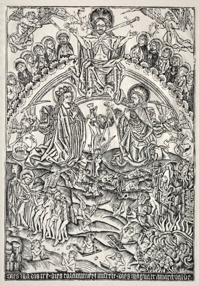 Sąd Ostateczny, c. 1490. autorstwa Unbekannt