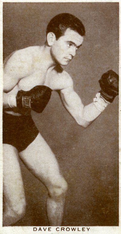 Dave Crowley, brytyjski bokser, 1938 autorstwa Unbekannt