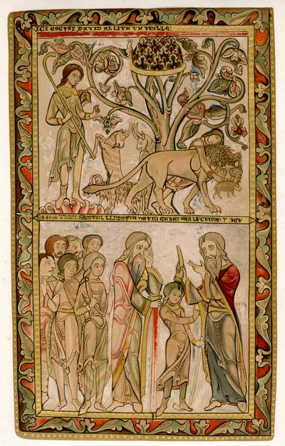 Dawid i Samuel, 1121-1161 autorstwa Unbekannt