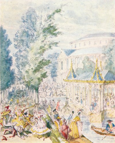Masquerade Day w Ranelagh Gardens, 1842, 1903. autorstwa Unbekannt