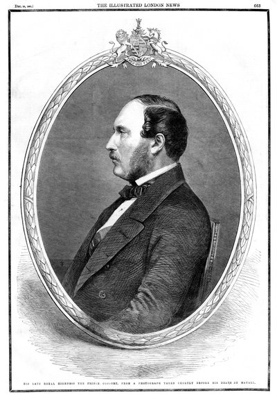 Śmierć Alberta, księcia małżonka, 1861 autorstwa Unbekannt