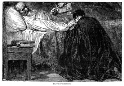 Śmierć Krzysztofa Kolumba, 1506, 1872 autorstwa Unbekannt