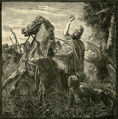 Śmierć Krassusa, 1890. autorstwa Unbekannt
