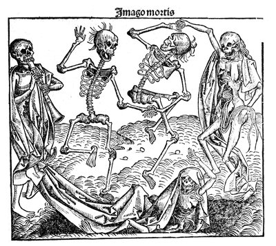 Śmierć triumfalna, 1493 autorstwa Unbekannt