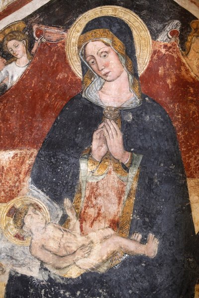 Świeżo zbutwiały kościół Santa Maria dell