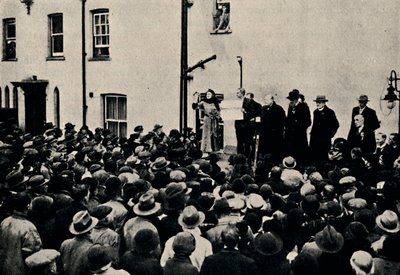 Ogłaszanie głosowania w Epping, 1924, 1945. autorstwa Unbekannt