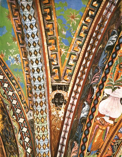 Dekoracja w Bazylice św. Franciszka, Asyż, Włochy, 1928. autorstwa Unbekannt