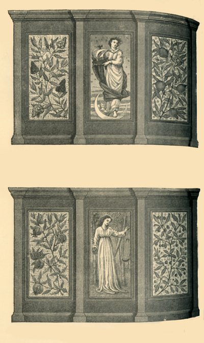 Dekoracje zachodniej jadalni, South Kensington Museum, ok. 1865, 1881 r. autorstwa Unbekannt