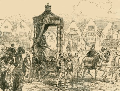 Klęska Armady: Święto Dziękczynienia w St. Pauls, 1558, 1890. autorstwa Unbekannt