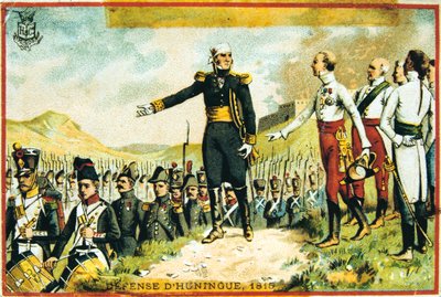 Obrona Huningue, 1815, XIX w. autorstwa Unbekannt