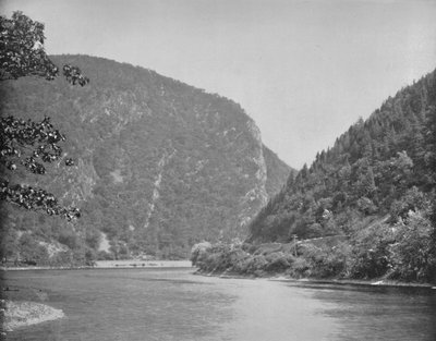 Delaware Water Gap, hrabstwo Monroe, Penn, c1897. autorstwa Unbekannt