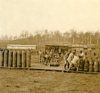 Magazyn dużych pocisków, c1914-c1918 autorstwa Unbekannt