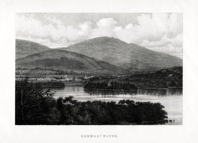Derwentwater, Kraina Jezior, Kumbria, 1896 autorstwa Unbekannt