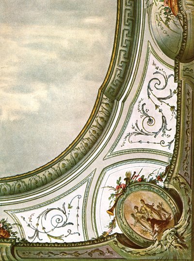 Projekt dekoracji sufitu, Włochy, 1928. autorstwa Unbekannt