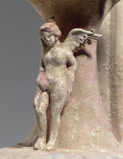 Fragment z polichromowanej ceramiki Canosan oinochoe, Apulia, ok. 1900 r. początek III wieku p.n.e. (ceramika) autorstwa Unbekannt