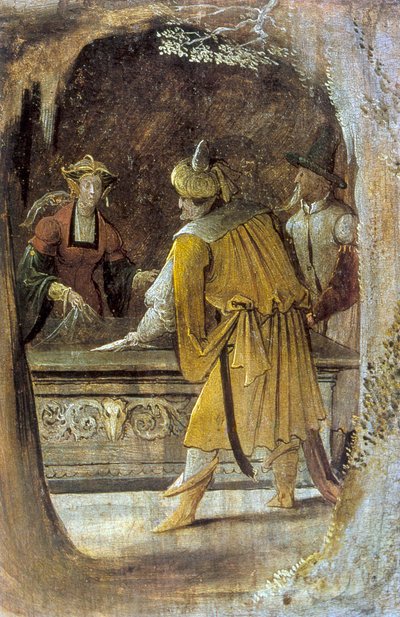 Fragment ołtarza św. Antoniego, XVI w. autorstwa Unbekannt