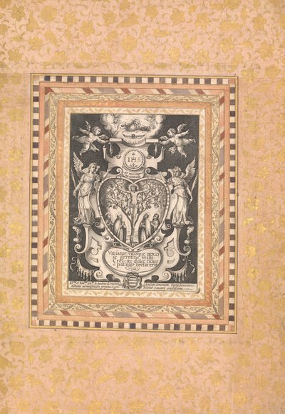 Scena dewocyjna, Folio z Albumu Belliniego, ca. 1600. autorstwa Unbekannt