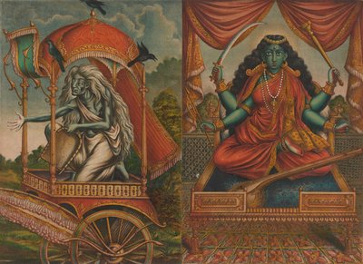 Dhumavati Matangi, 1885-90. autorstwa Unbekannt