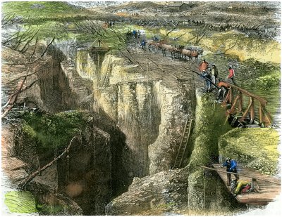 Diamentowe pole, ok. 1880 autorstwa Unbekannt