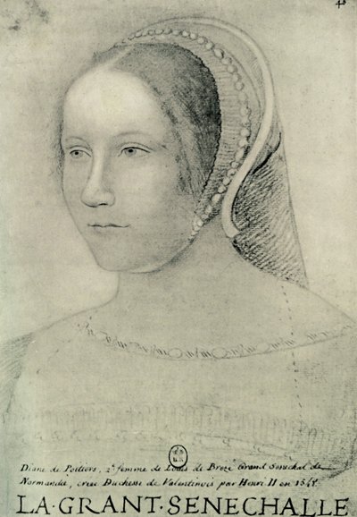 Diana z Poitiers, 1525, 1907. autorstwa Unbekannt