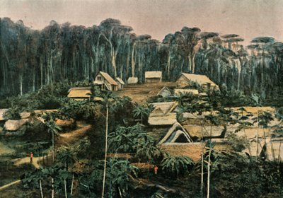 Dzięki Bogu. Kanton Poszukiwaczy Złota, Merci Dieu, Kopalnia Złota, 1900. autorstwa Unbekannt