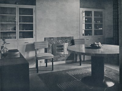 Jadalnia w domu w Highgate Village, Londyn, 1936 autorstwa Unbekannt