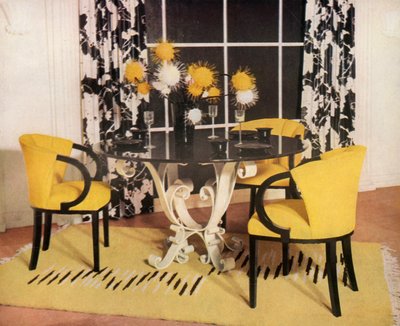 Grupa jadalni Hayesa Marshalla dla Fortnum & Mason Ltd., Londyn, 1937 autorstwa Unbekannt