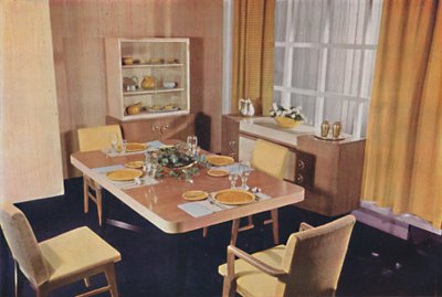 Grupa jadalniana z ptasiego klonu, 1942 r. autorstwa Unbekannt