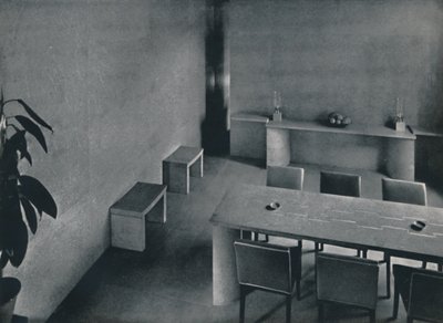 Jadalnia architekta Olivera Hilla, F.R.I.B.A., 1942 r. autorstwa Unbekannt