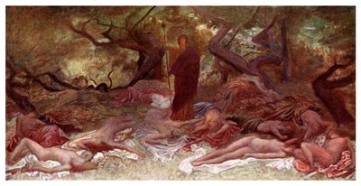 Dionizos i Menady, 1901 autorstwa Unbekannt