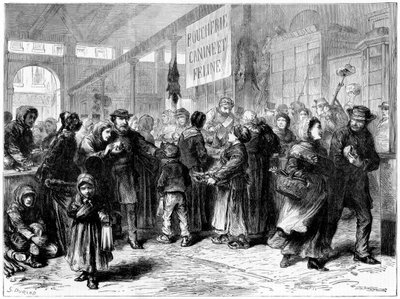 Rzeźnik mięsa psów i kotów w Paryżu, wojna francusko-pruska, 1871 autorstwa Unbekannt