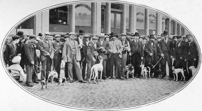 Sprzedawcy i kupujący psy w East End, Londyn, ok. 1900 1901 r. autorstwa Unbekannt
