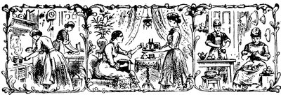 Służba domowa, 1901 autorstwa Unbekannt