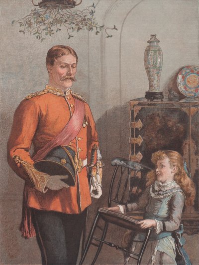 Nie ruszaj się, z The Graphic Christmas Number, 1 grudnia 1884. autorstwa Unbekannt